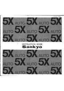 Sankyo Auto 5x manual. Camera Instructions.